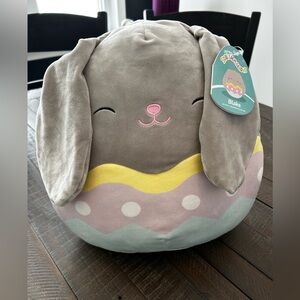 Squishmallows Blake Bunny 14 inch with Gray and Pink Accents NWT